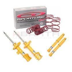 Fiat 500 Abarth Suspension Kit - Koni with Eibach Sportlines